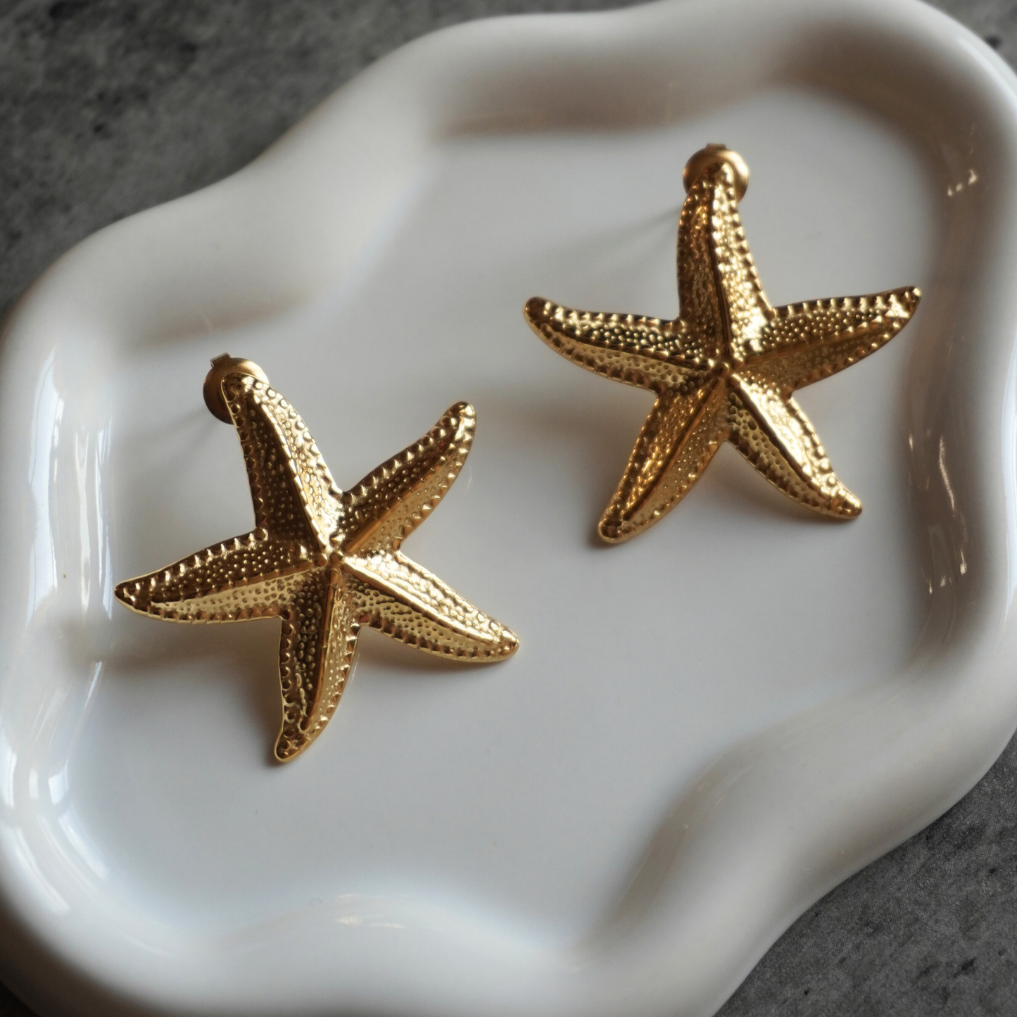 Boucles d'oreilles étoile