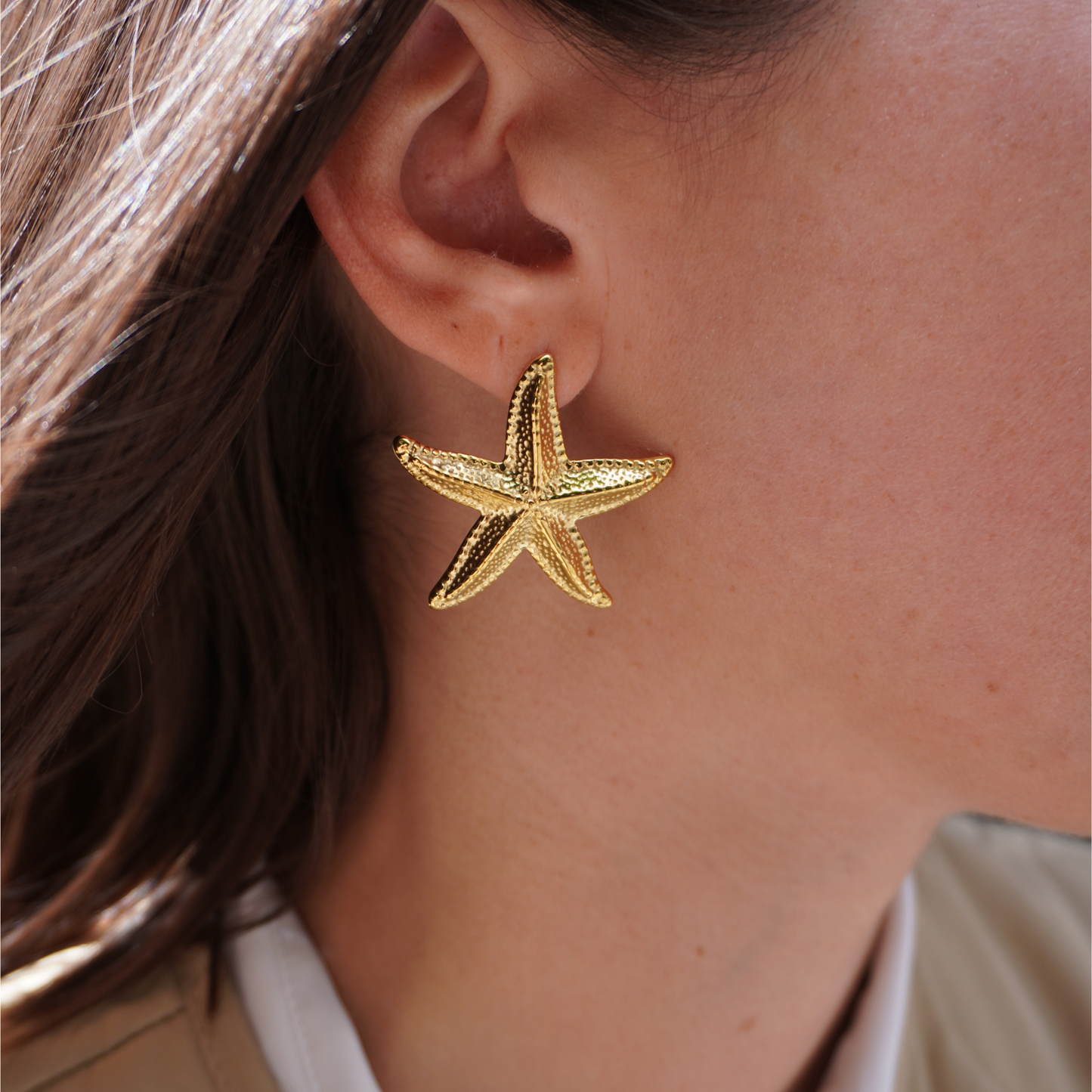 Boucles d'oreilles étoile