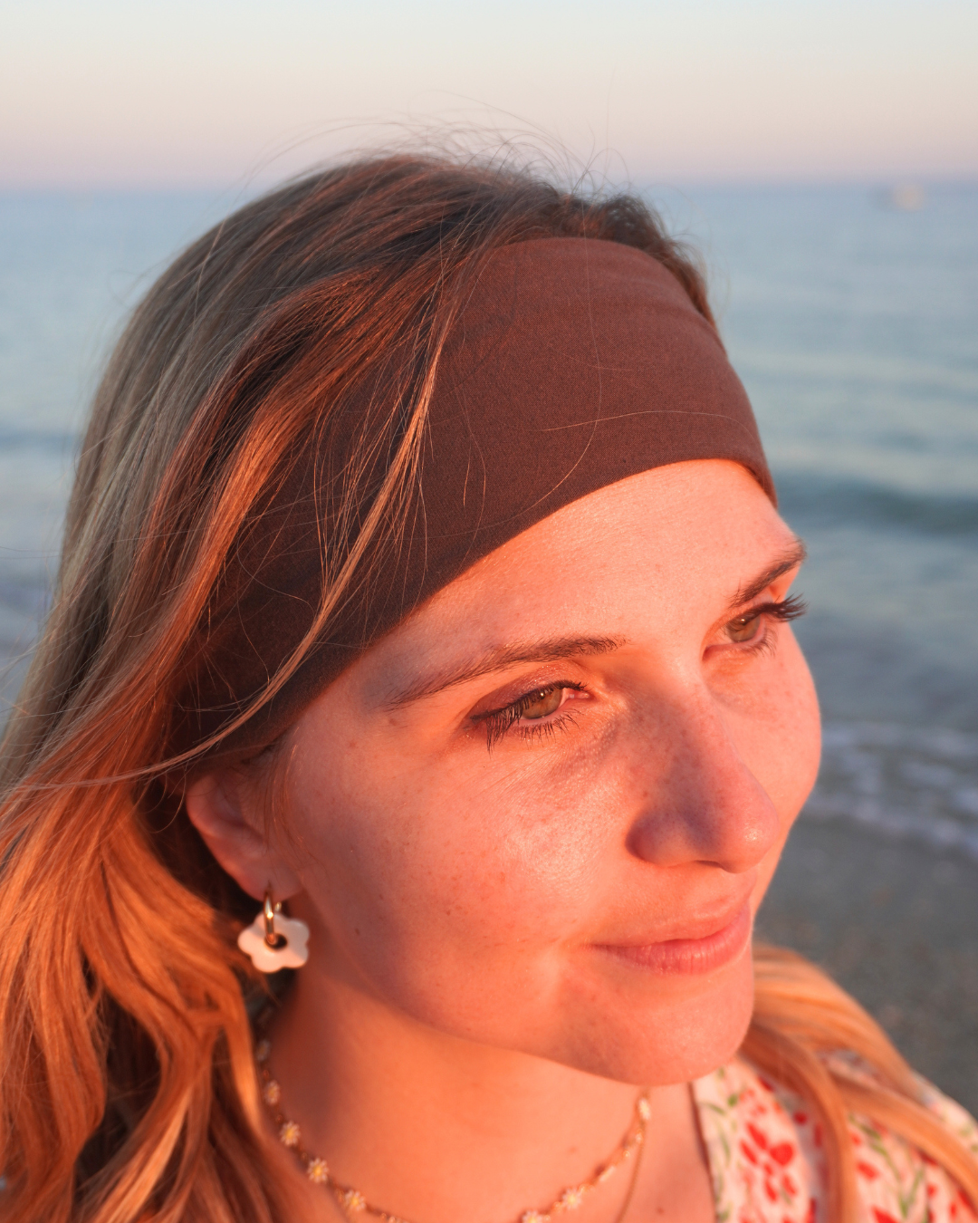 Bandeau marron chocolat