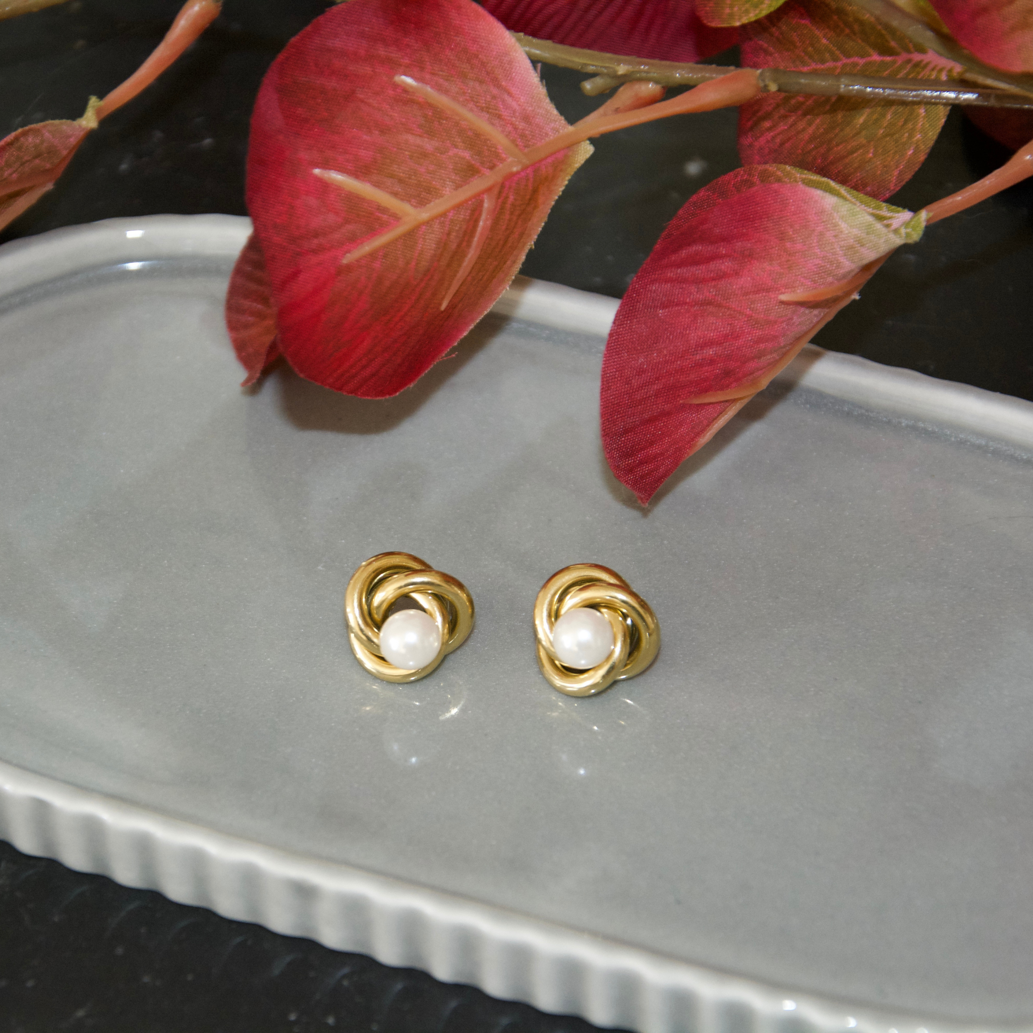 Boucles d'oreilles Perl