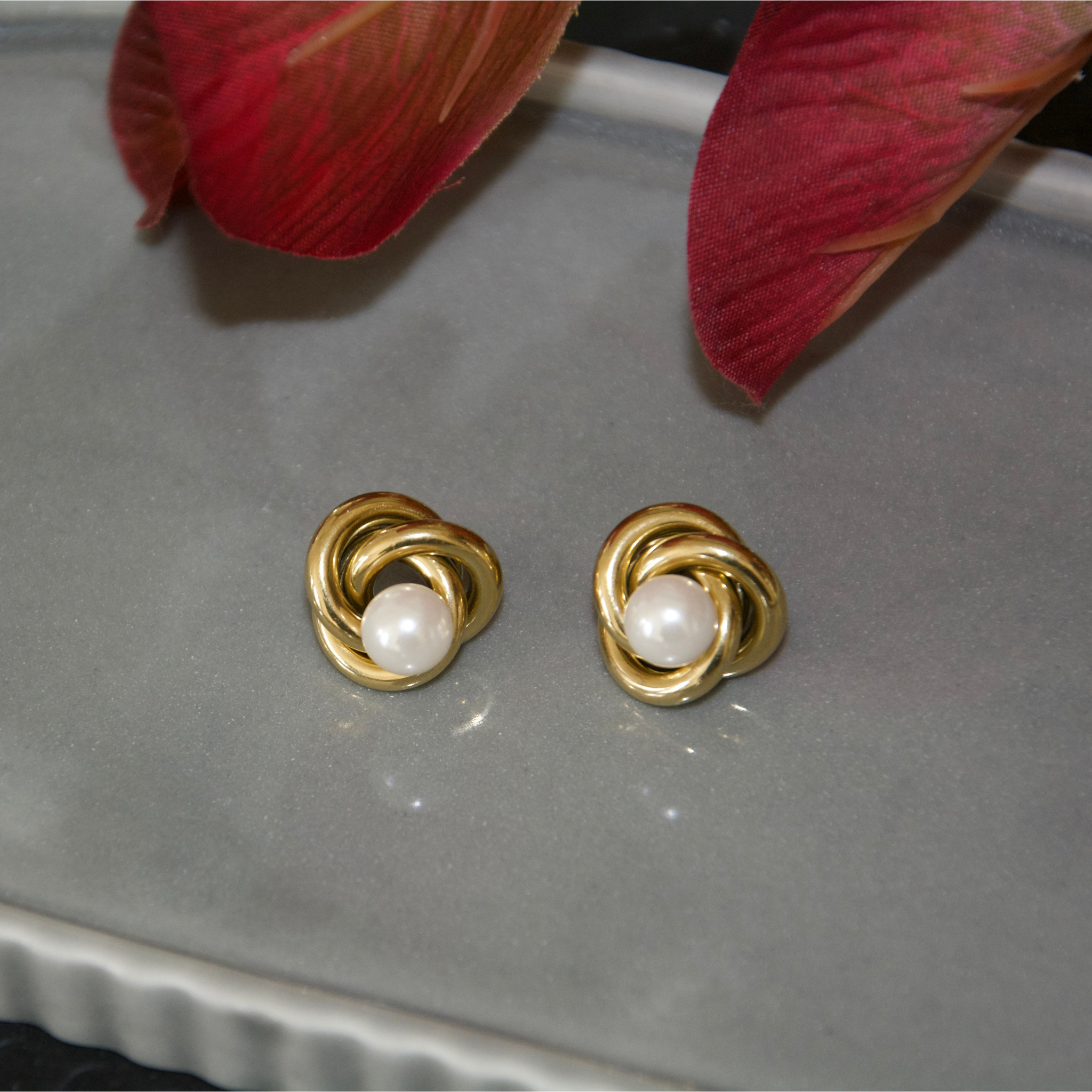 Boucles d'oreilles Perl