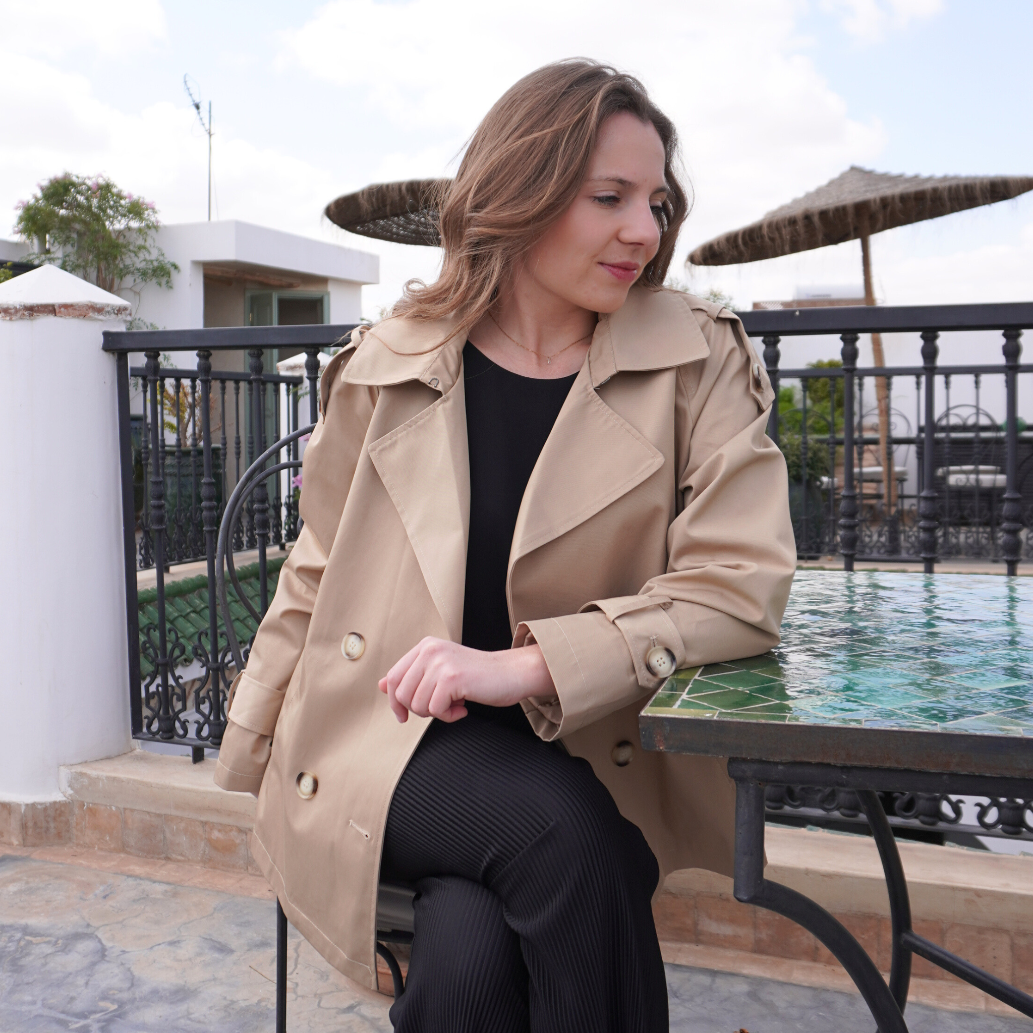 Trench court Céline