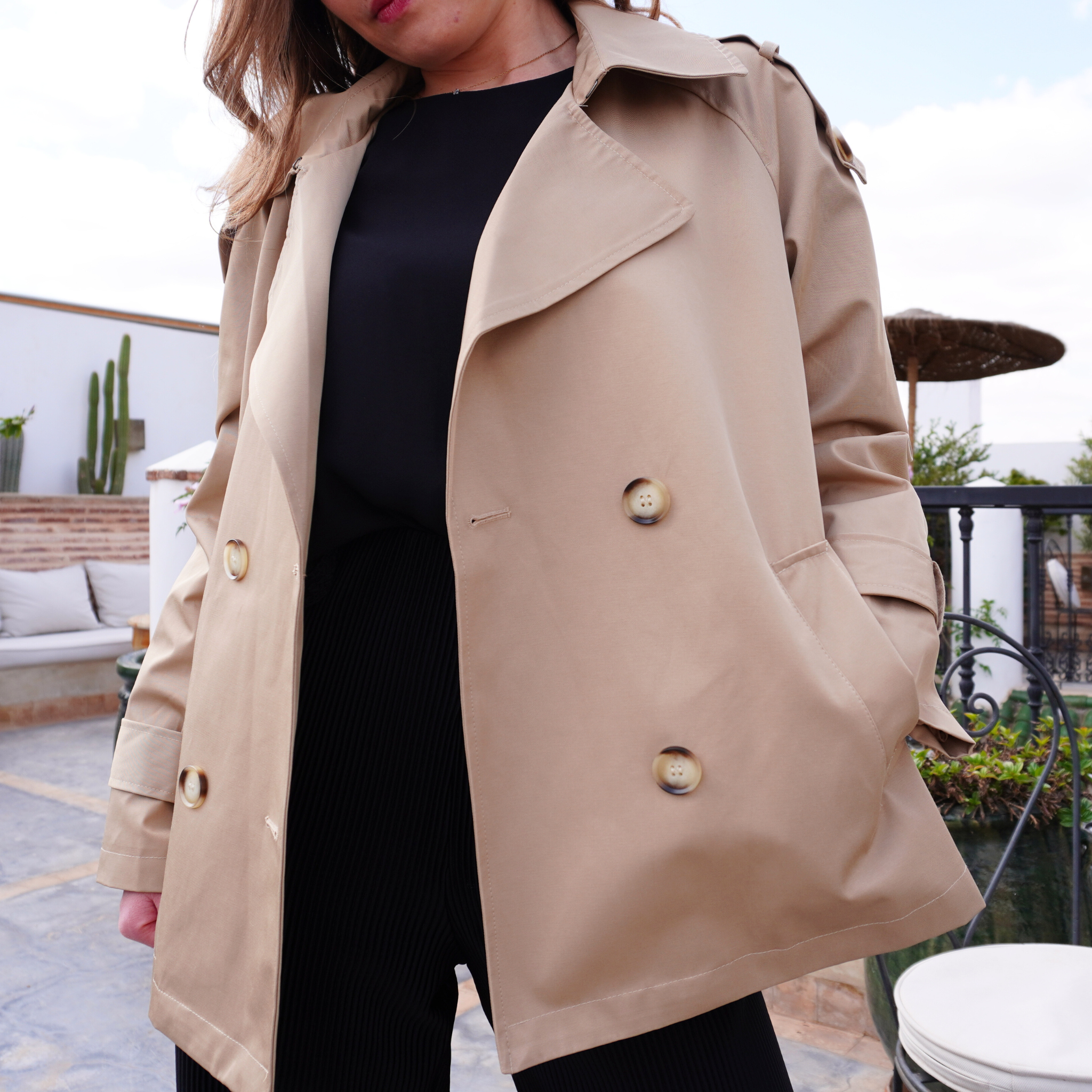 Trench court Céline